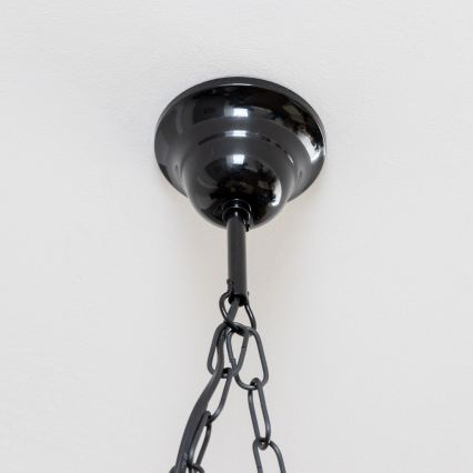 Brilagi - Lestenec na verigi QUEEN 2xE14/40W/230V bukev