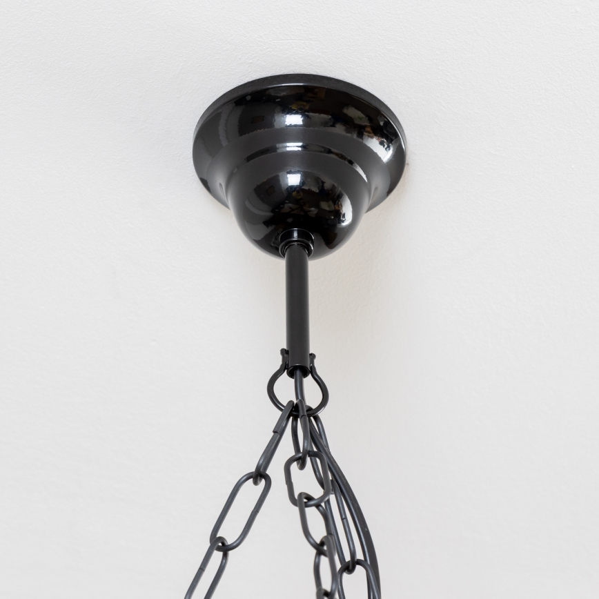 Brilagi - Lestenec na verigi QUEEN 3xE14/40W/230V bukev/oreh