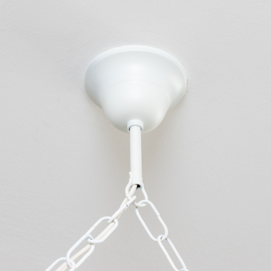 Brilagi - Lestenec na verigi QUEEN 6xE14/40W/230V bukev/kremna