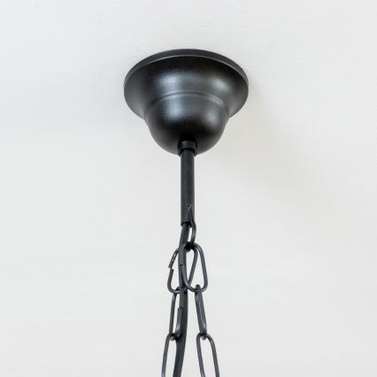 Brilagi - Lestenec na verigi RUSTIC 2xE14/40W/230V bukev