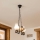 Brilagi - Lestenec na verigi RUSTIC 2xE14/40W/230V hrast