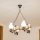 Brilagi - Lestenec na verigi RUSTIC 4xE14/40W/230V hrast