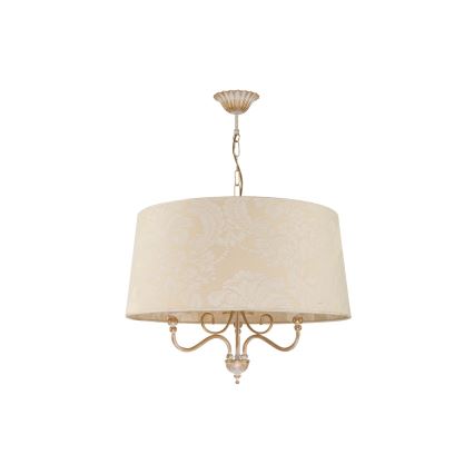 Brilagi - Lestenec na verigi SONIA 3xE27/15W/230V, premer 56 cm, kremna/patina