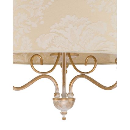 Brilagi - Lestenec na verigi SONIA 3xE27/15W/230V, premer 56 cm, kremna/patina