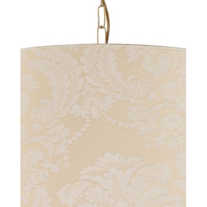 Brilagi - Lestenec na verigi SONIA 3xE27/15W/230V, premer 56 cm, kremna/patina