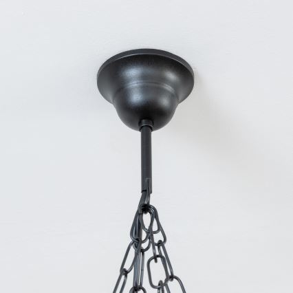 Brilagi - Lestenec na verigi TIMONA 4xE14/40W/230V Ø 50 cm bukev