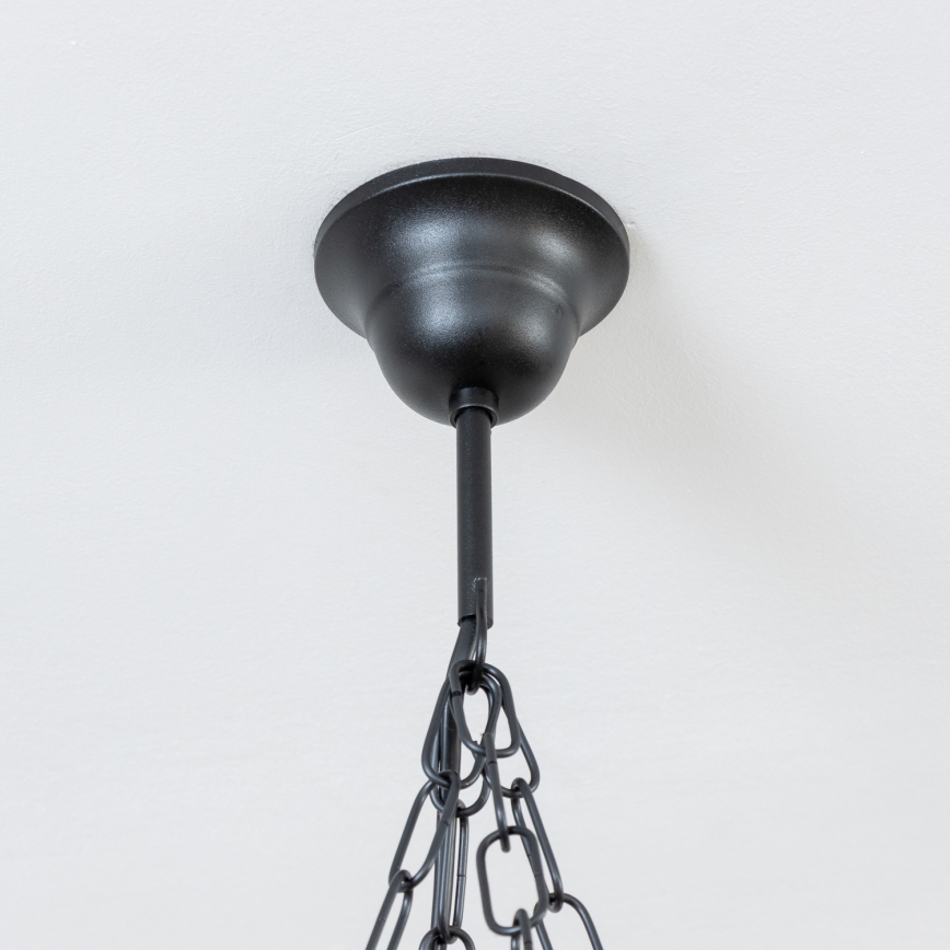 Brilagi - Lestenec na verigi TIMONA 4xE14/40W/230V Ø 50 cm bukev