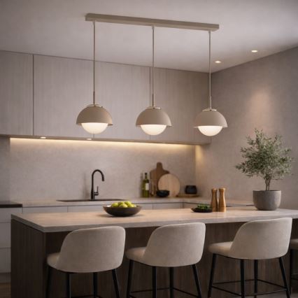 Brilagi - Lestenec na vrvici 3xE27/60W/230V bež/zlata