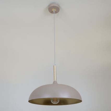Brilagi - Lestenec na vrvici ABRAHAM 1xE27/60W/230V pr. 35 cm bež