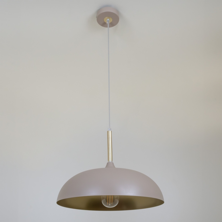 Brilagi - Lestenec na vrvici ABRAHAM 1xE27/60W/230V pr. 35 cm bež