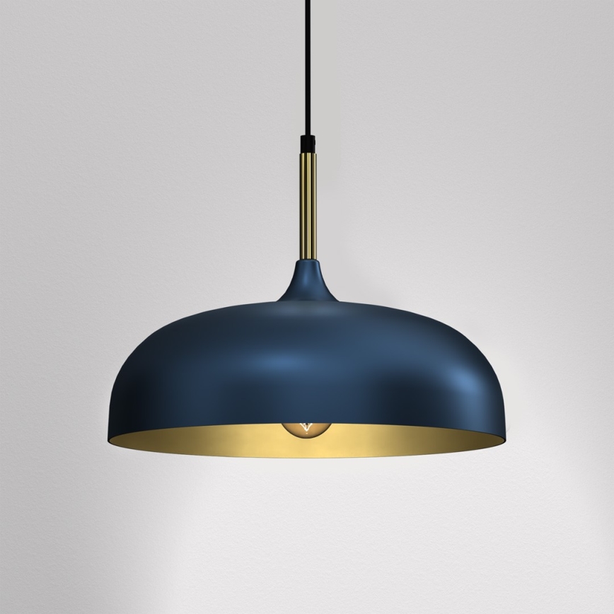 Brilagi - Lestenec na vrvici ABRAHAM 1xE27/60W/230V pr. 35 cm modra
