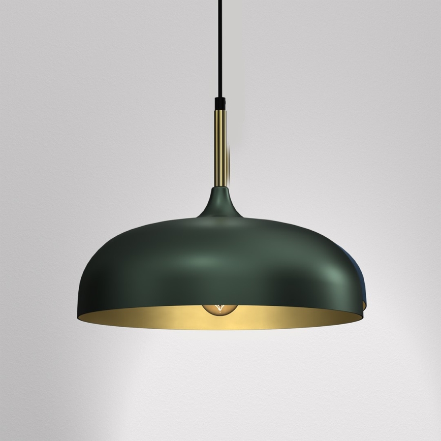 Brilagi - Lestenec na vrvici ABRAHAM 1xE27/60W/230V pr. 35 cm zelena