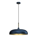Brilagi - Lestenec na vrvici ABRAHAM 1xE27/60W/230V pr. 45 cm modra