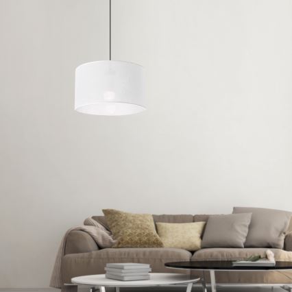 Brilagi - Lestenec na vrvici ANTHONY 1xE27/60W/230V hrast/bela