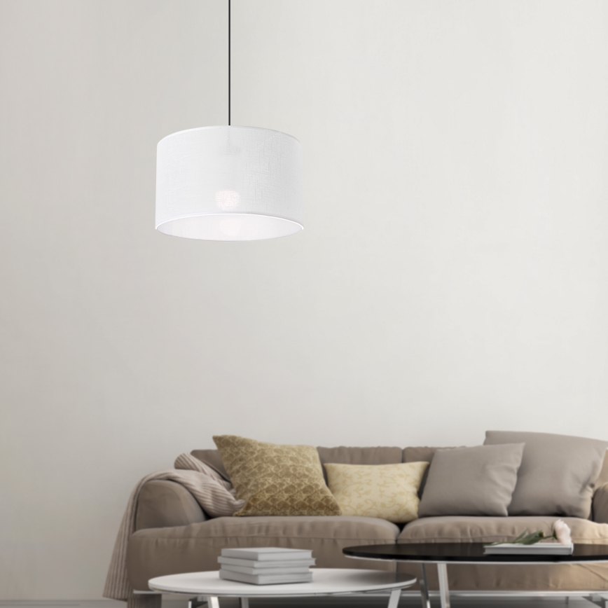 Brilagi - Lestenec na vrvici ANTHONY 1xE27/60W/230V hrast/bela