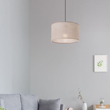 Brilagi - Lestenec na vrvici ANTHONY 1xE27/60W/230V hrast/bež