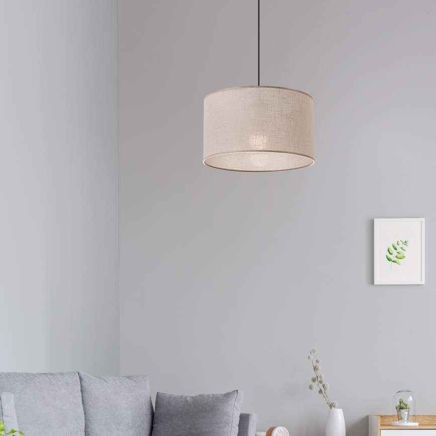 Brilagi - Lestenec na vrvici ANTHONY 1xE27/60W/230V hrast/bež