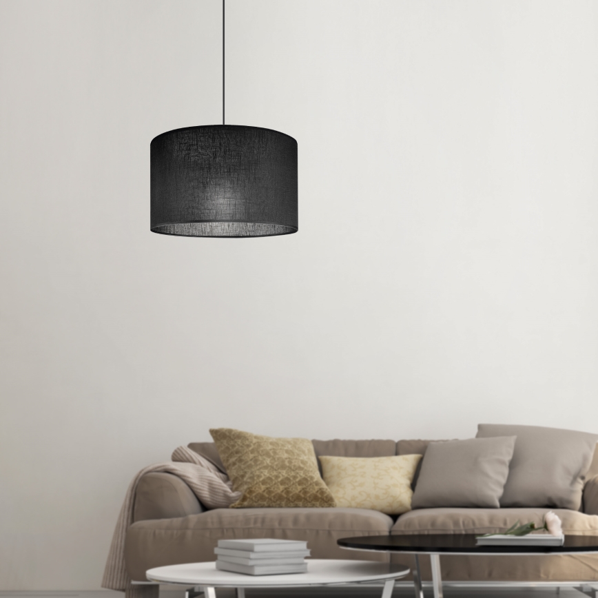 Brilagi - Lestenec na vrvici ANTHONY 1xE27/60W/230V hrast/črna