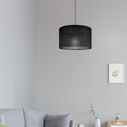 Brilagi - Lestenec na vrvici ANTHONY 1xE27/60W/230V hrast oreh/črna