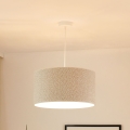 Brilagi - Lestenec na vrvici BOUCLE ROLLER 1xE27/15W/230V pr. 45 cm krem barva