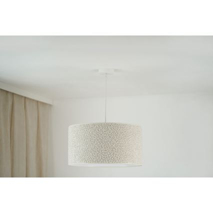 Brilagi - Lestenec na vrvici BOUCLE ROLLER 1xE27/15W/230V pr. 45 cm krem barva