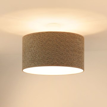 Brilagi - Lestenec na vrvici BOUCLE ROLLER 1xE27/15W/230V pr. 45 cm rjava