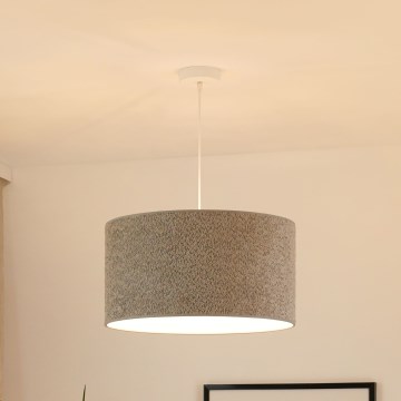 Brilagi - Lestenec na vrvici BOUCLE ROLLER 1xE27/15W/230V pr. 45 cm siva