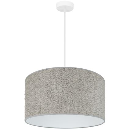 Brilagi - Lestenec na vrvici BOUCLE ROLLER 1xE27/15W/230V pr. 45 cm siva