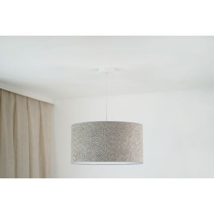 Brilagi - Lestenec na vrvici BOUCLE ROLLER 1xE27/15W/230V pr. 45 cm siva