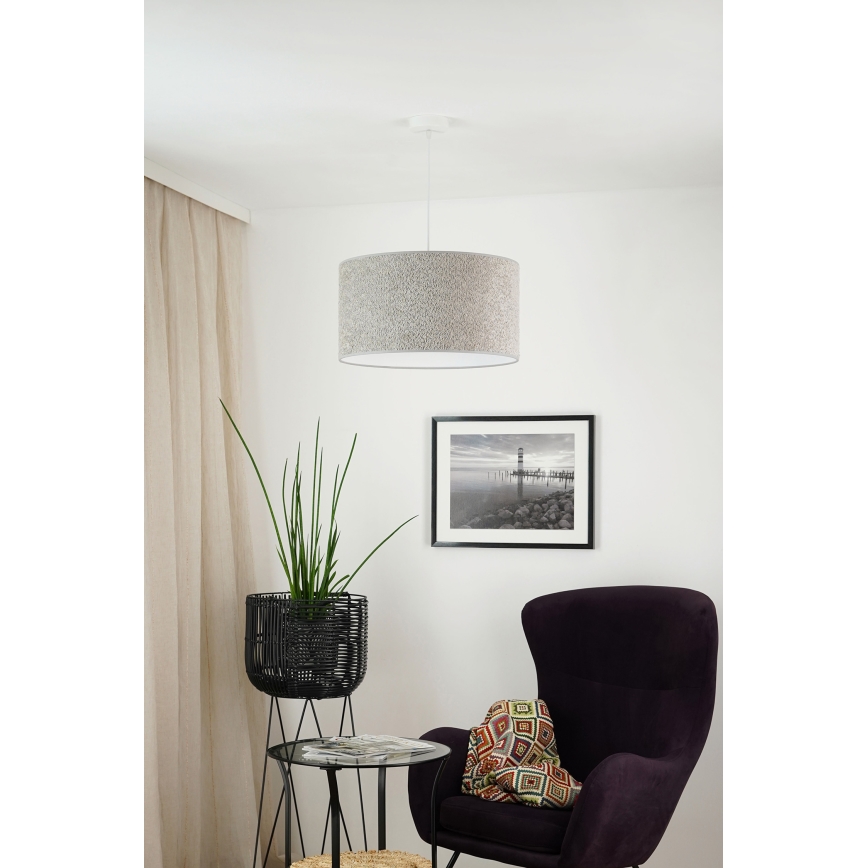 Brilagi - Lestenec na vrvici BOUCLE ROLLER 1xE27/15W/230V pr. 45 cm siva