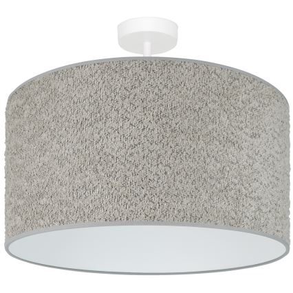 Brilagi - Lestenec na vrvici BOUCLE ROLLER 1xE27/15W/230V pr. 45 cm siva