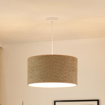 Brilagi - Lestenec na vrvici BOUCLE ROLLER 1xE27/15W/230V pr. 50 cm rjava