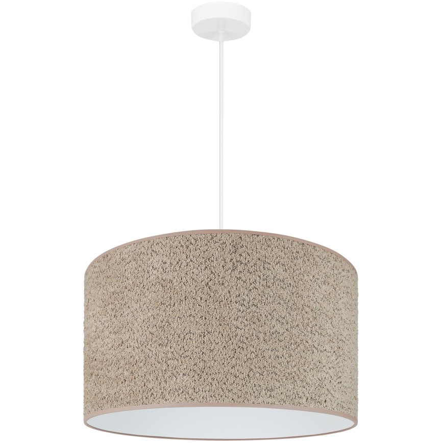 Brilagi - Lestenec na vrvici BOUCLE ROLLER 1xE27/15W/230V pr. 50 cm rjava