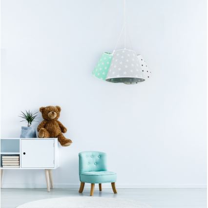 Brilagi - Lestenec na vrvici LYRA 3xE27/60W/230V