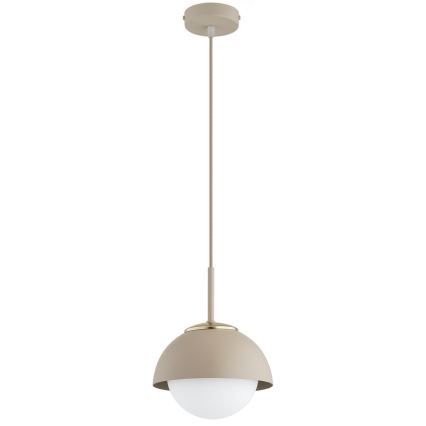 Brilagi - Lestenec na vrvici COSMO 1xE27/60W/230V premer 18 cm bež/zlata