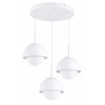 BRILAGI - Lestenec na vrvici COSMO 3xE27/60W/230V bela/zlata