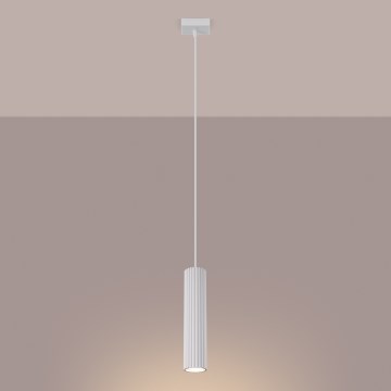 Brilagi - Lestenec na vrvici CRESTO 1xGU10/10W/230V bela