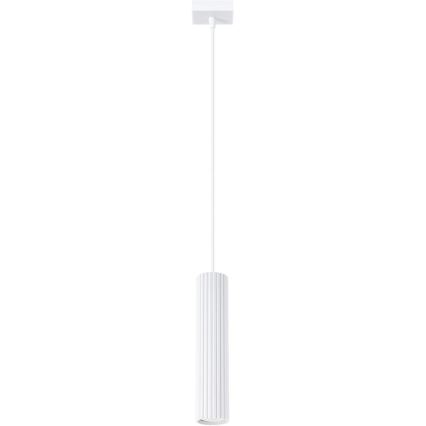 Brilagi - Lestenec na vrvici CRESTO 1xGU10/10W/230V bela