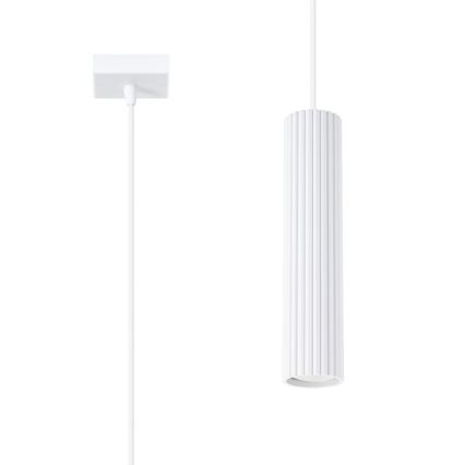 Brilagi - Lestenec na vrvici CRESTO 1xGU10/10W/230V bela