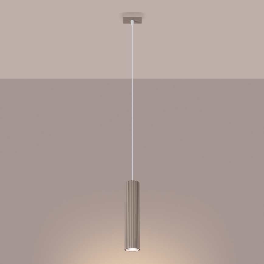 Brilagi - Lestenec na vrvici CRESTO 1xGU10/10W/230V taupe