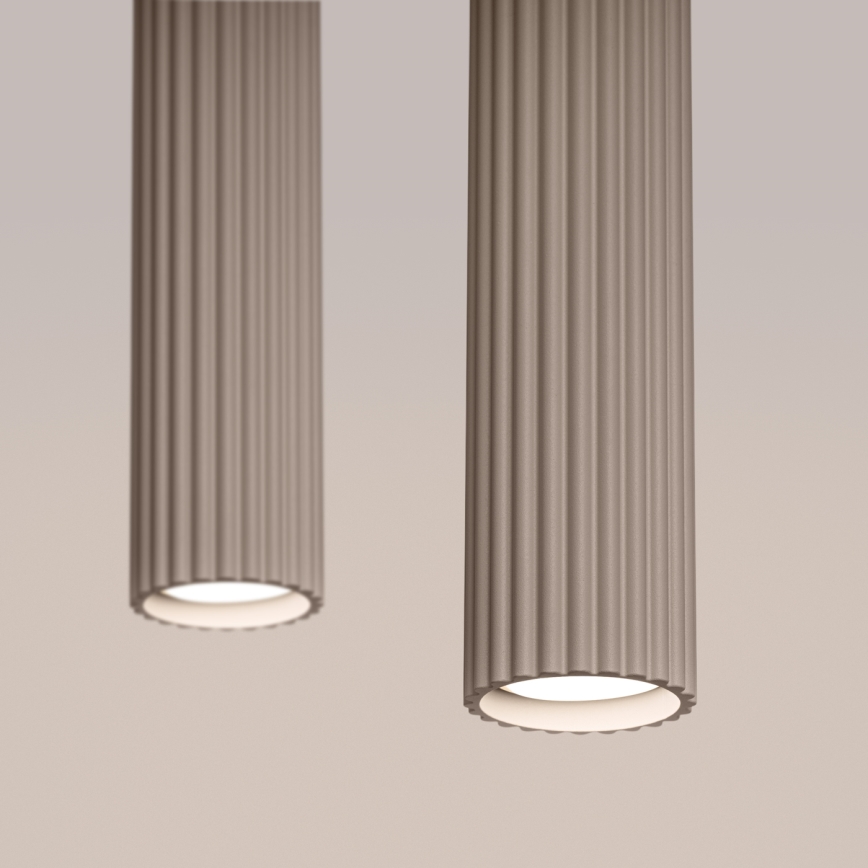 Brilagi - Lestenec na vrvici CRESTO 2xGU10/10W/230V taupe