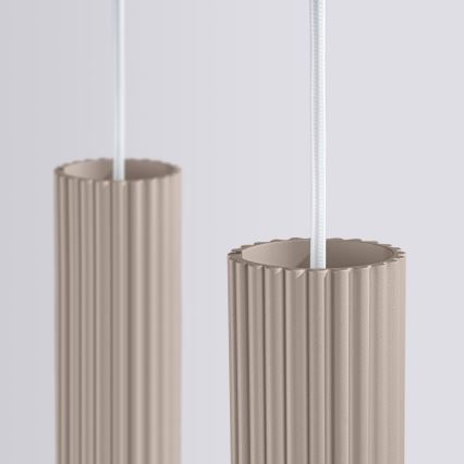 Brilagi - Lestenec na vrvici CRESTO 2xGU10/10W/230V taupe