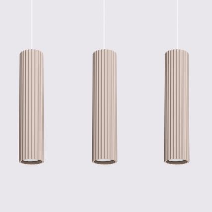 Brilagi - Lestenec na vrvici CRESTO 3xGU10/10W/230V taupe