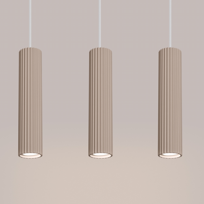 Brilagi - Lestenec na vrvici CRESTO 3xGU10/10W/230V taupe