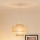 Brilagi - Lestenec na vrvici DALLAS 1xE27/15W/230V pr. 30 cm rjava/krem barva/bela