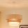 Brilagi - Lestenec na vrvici DENVER LUNETA 1xE27/15W/230V pr. 45 cm bež/rjava/krem barva
