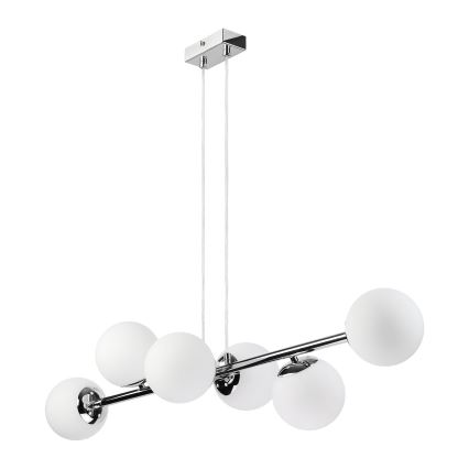 Brilagi - Lestenec na vrvici MALONY 6xE14/20W/230V sijajni krom