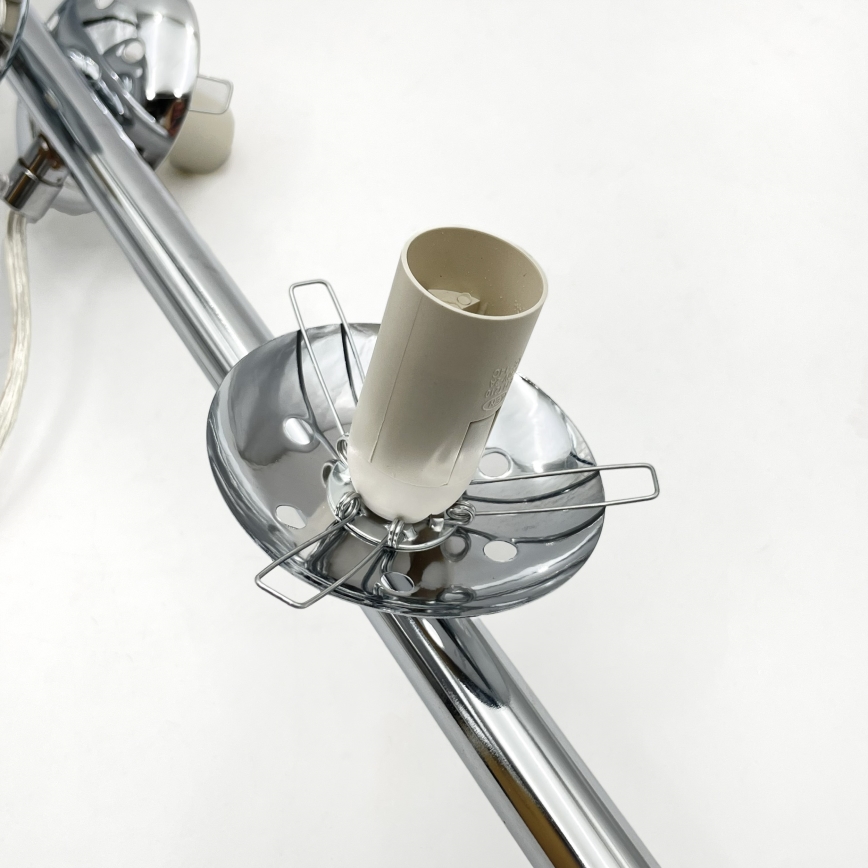 Brilagi - Lestenec na vrvici MALONY 6xE14/20W/230V sijajni krom