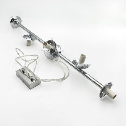 Brilagi - Lestenec na vrvici MALONY 6xE14/20W/230V sijajni krom