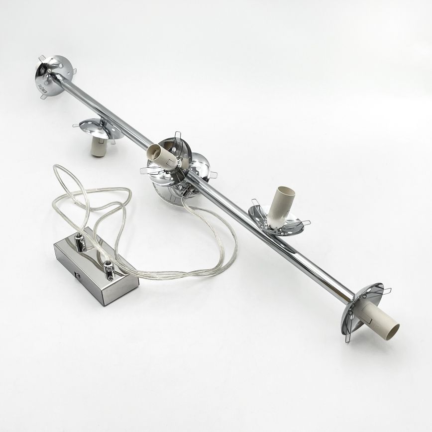 Brilagi - Lestenec na vrvici MALONY 6xE14/20W/230V sijajni krom